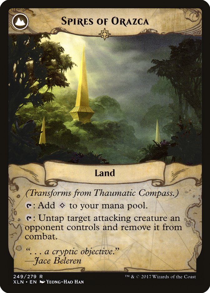 Brújula taumática // Agujas de Orazca [Ixalan] 