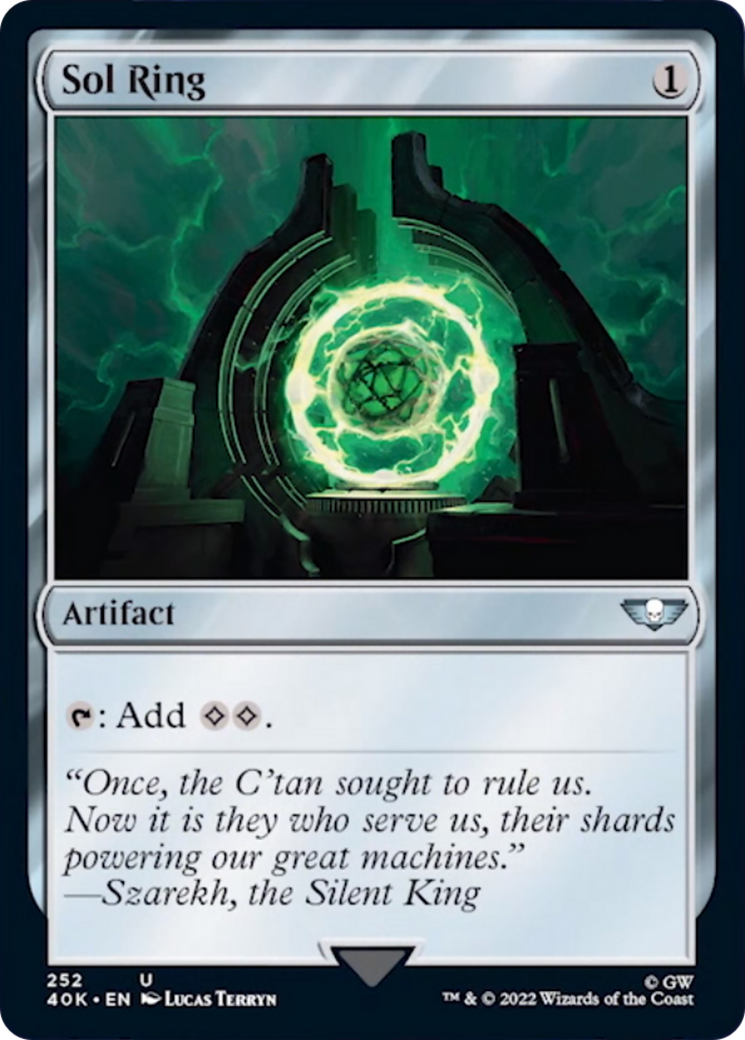 Anillo solar (252) [Warhammer 40,000] 