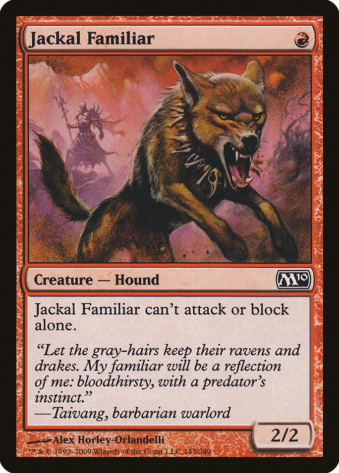 Familiar Chacal [Magic 2010] 