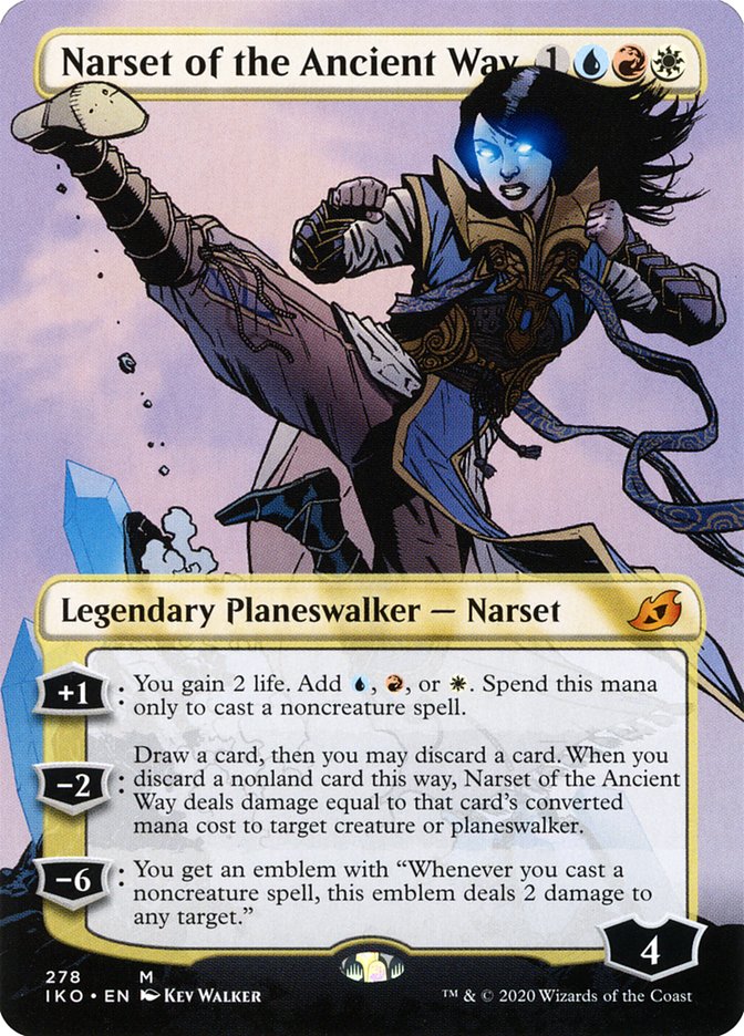 Narset of the Ancient Way (Sin fronteras) [Ikoria: Guarida de gigantes] 