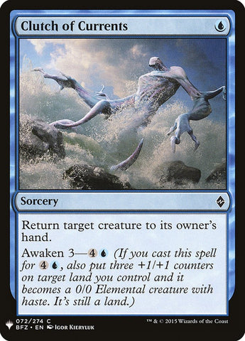Embrague de corrientes [Mystery Booster] 
