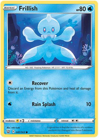 Frillish (041/163) [Espada y escudo: estilos de batalla] 