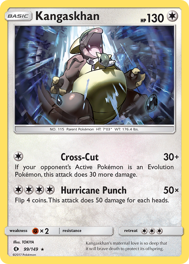 Kangaskhan (99/149) [Sol y Luna: Conjunto básico] 