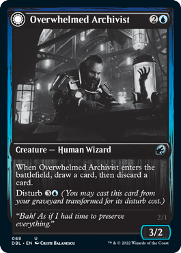 Archivero abrumado // Archive Haunt [Innistrad: doble función] 