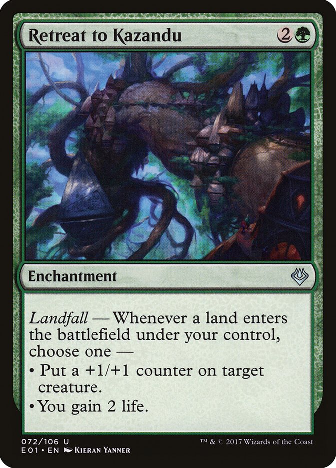 Retirada a Kazandu [Archienemigo: Nicol Bolas] 