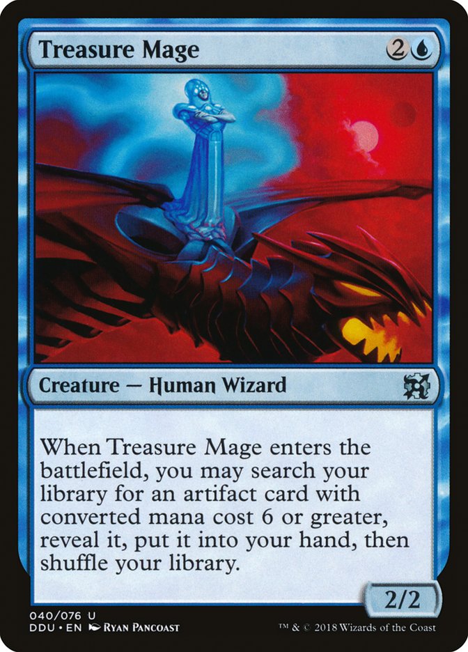 Mago del tesoro [Mazos de duelo: Elfos contra inventores] 