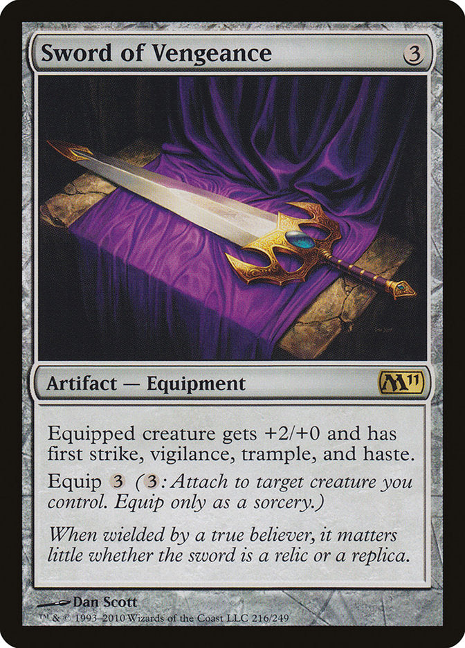 Espada de venganza [Magic 2011] 