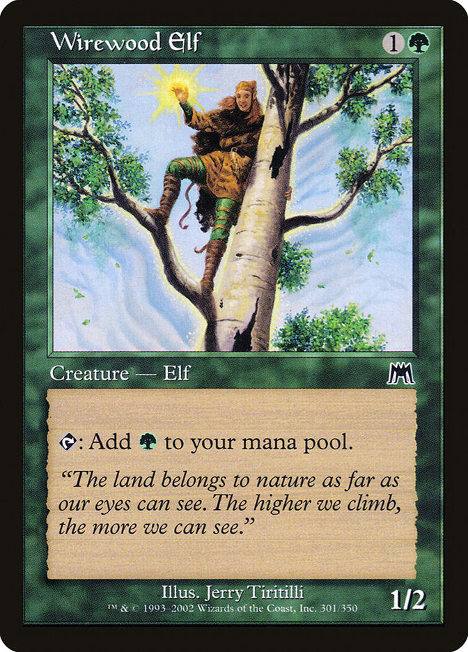 Elfo de Wirewood [Embestida] 