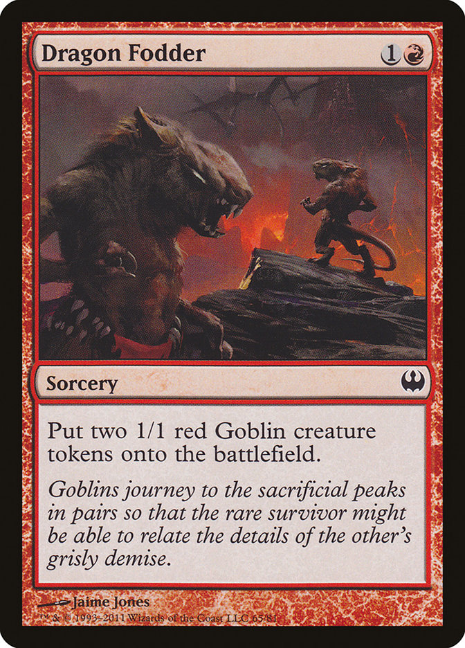 Dragon Fodder [Mazos de duelo: Caballeros contra dragones] 