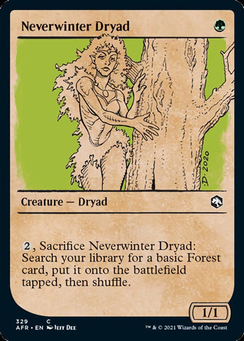 Neverwinter Dryad (Showcase) [Dragones y Mazmorras: Aventuras en los Reinos Olvidados] 
