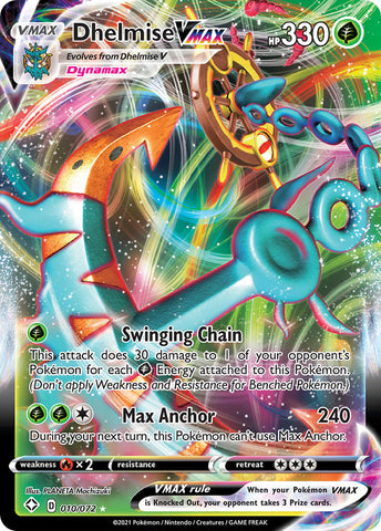 Dhelmise VMAX (010/072) [Espada y escudo: Destinos brillantes] 