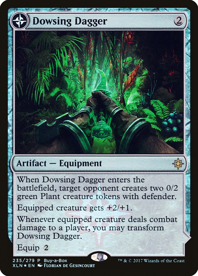 Daga radiestesia // Valle Perdido (Buy-A-Box) [Cofre del tesoro de Ixalan] 
