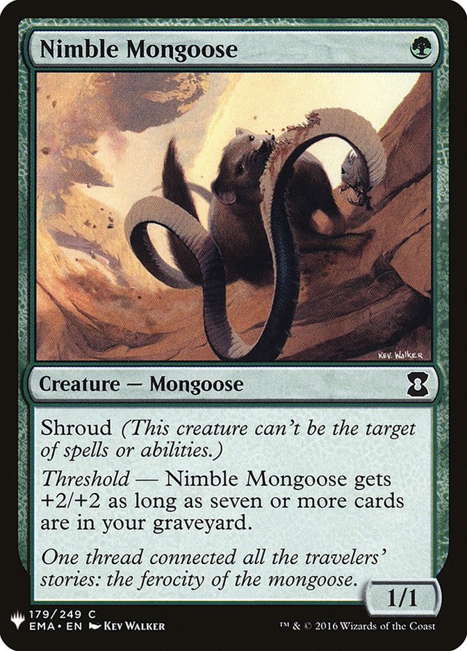 Mangosta ágil [potenciador misterioso] 