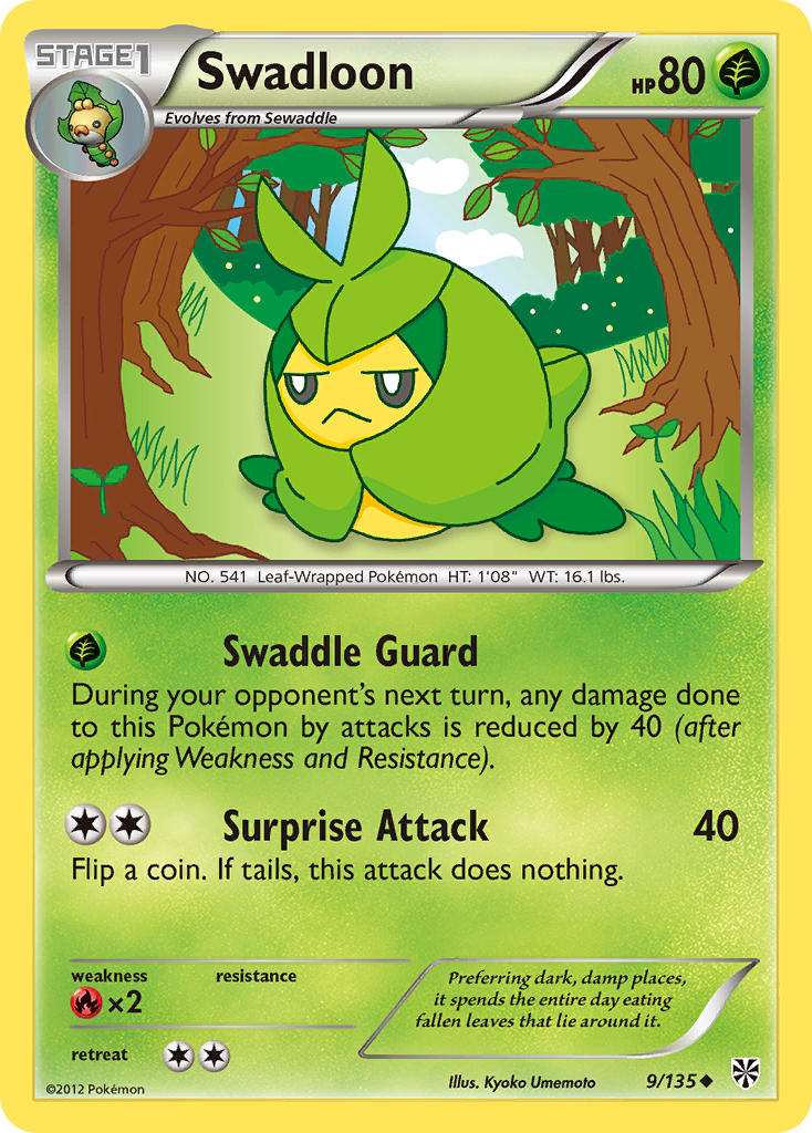 Swadloon (9/135) [Blanco y negro: Tormenta de plasma] 