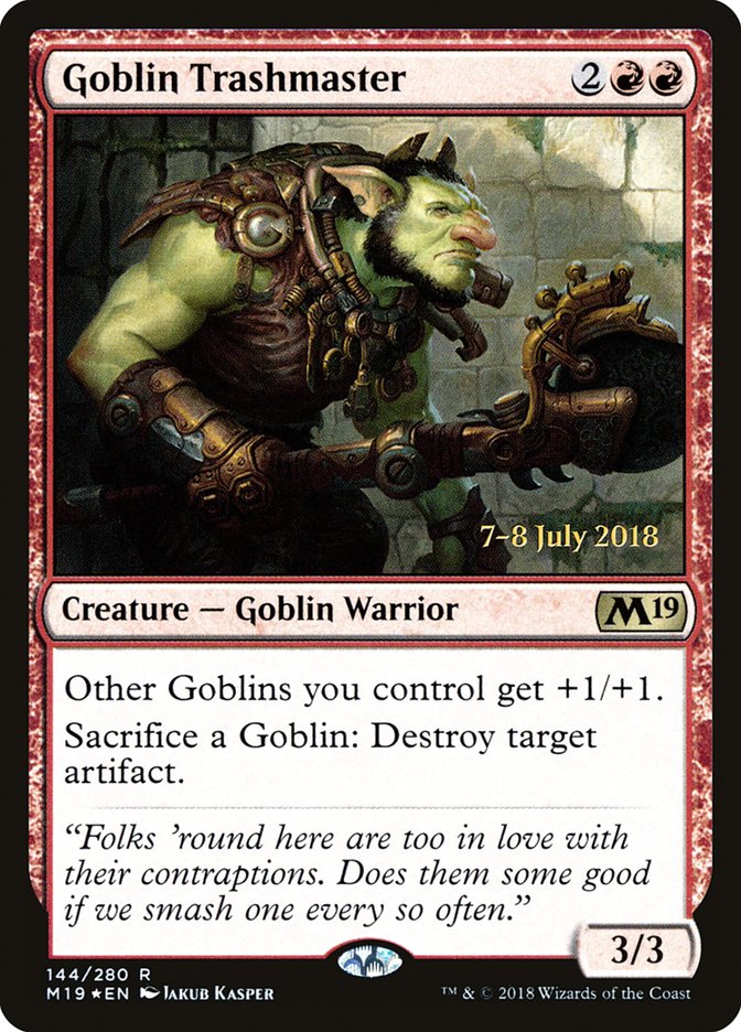 Goblin Trashmaster [Promociones de presentación de la colección básica 2019] 