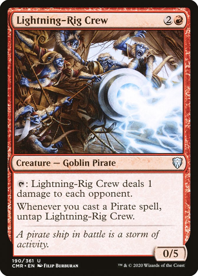 Tripulación Lightning-Rig [Commander Legends] 
