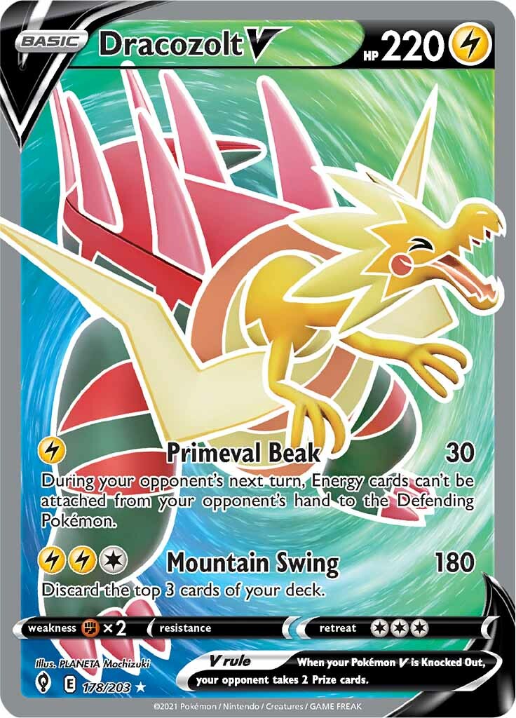 Dracozolt V (178/203) [Espada y escudo: cielos en evolución] 