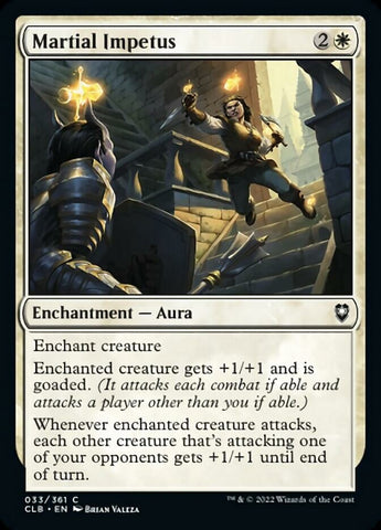 Impulso marcial [Commander Legends: Batalla por Baldur's Gate] 