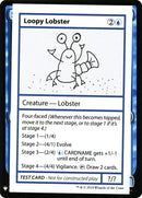 Loopy Lobster [Tarjetas de prueba de juego Mystery Booster] 