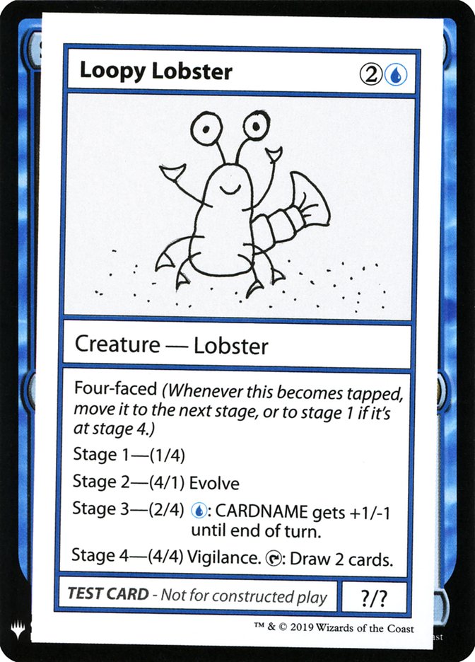 Loopy Lobster [Tarjetas de prueba de juego Mystery Booster] 