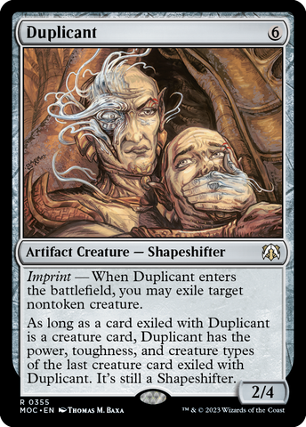 Duplicante [Marcha del comandante de la máquina] 
