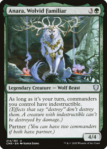 Anara, familiar lobo [Comandante Legends] 