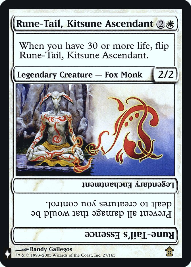 Rune-Tail, Ascendente Kitsune // Esencia de Rune-Tail [Refuerzo misterioso] 