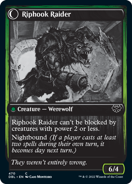 Marinero Hookhand // Asaltante Riphook [Innistrad: función doble] 