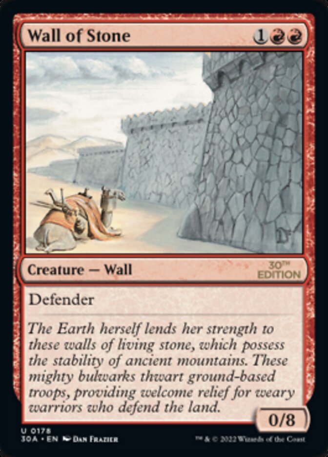 Muro de piedra [Edición 30 aniversario] 