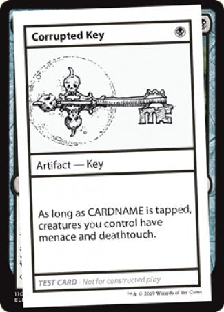 Clave corrupta (edición 2021) [Tarjetas de prueba de juego Mystery Booster] 