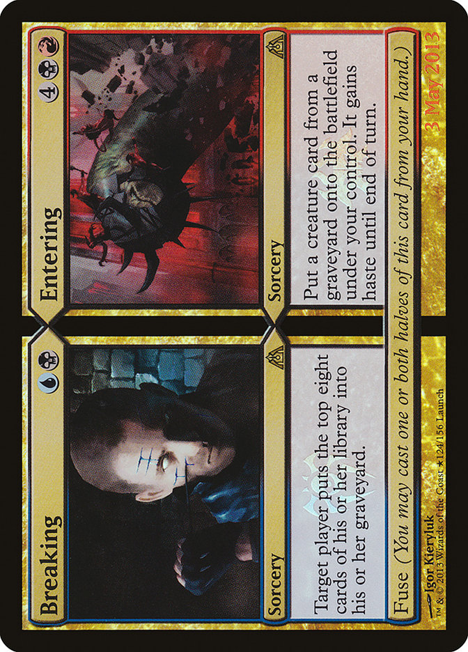 Rompiendo // Entrando (Lanzamiento) [Promociones de Dragon's Maze] 
