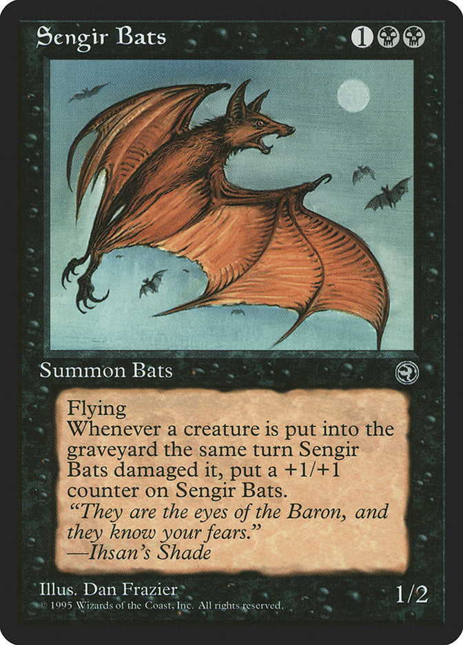 Sengir Bats (Texto de sabor de sombra de Ihsan) [Homelands] 