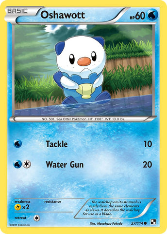 Oshawott (27/114) [Promociones de arte alternativas] 