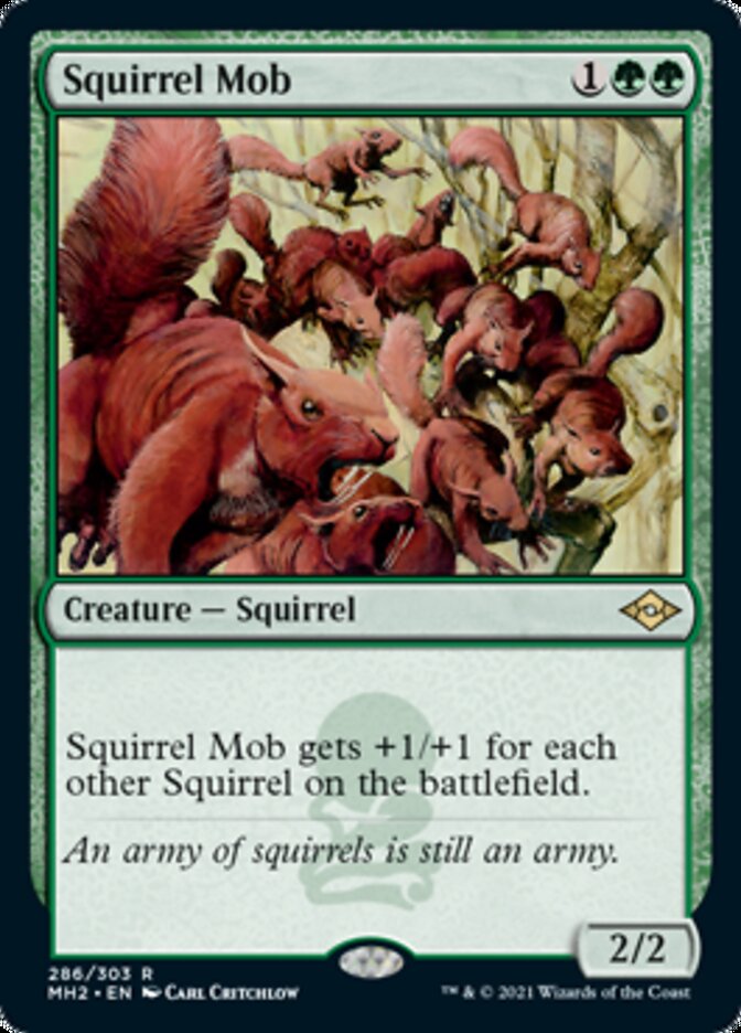 Mob ardilla (grabado en aluminio) [Horizontes modernos 2] 