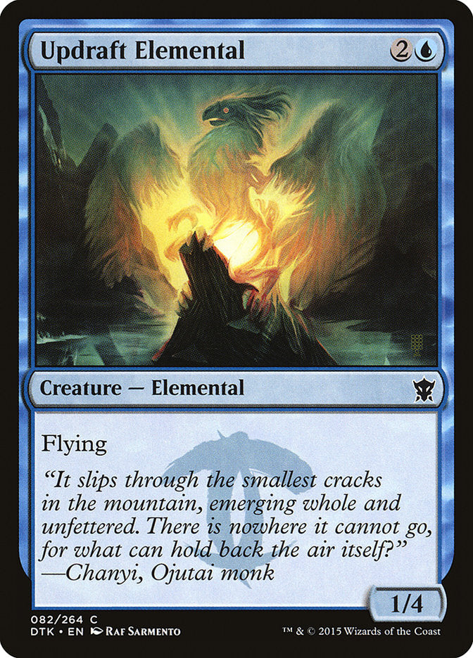 Elemental de corriente ascendente [Dragones de Tarkir] 