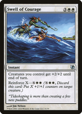 Swell of Courage [Mazos de duelo: Elspeth vs. Tezzeret] 