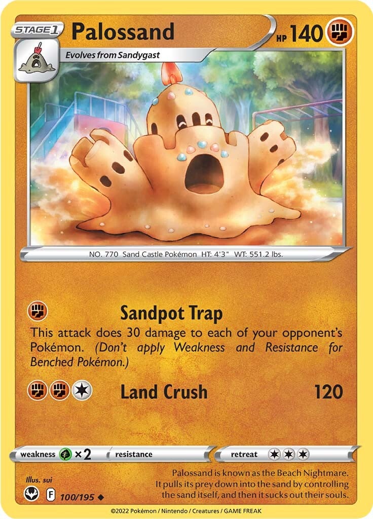 Palossand (100/195) [Espada y escudo: Tempestad de plata] 
