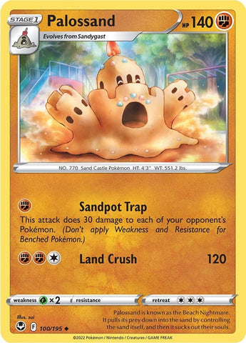 Palossand (100/195) [Espada y escudo: Tempestad de plata] 