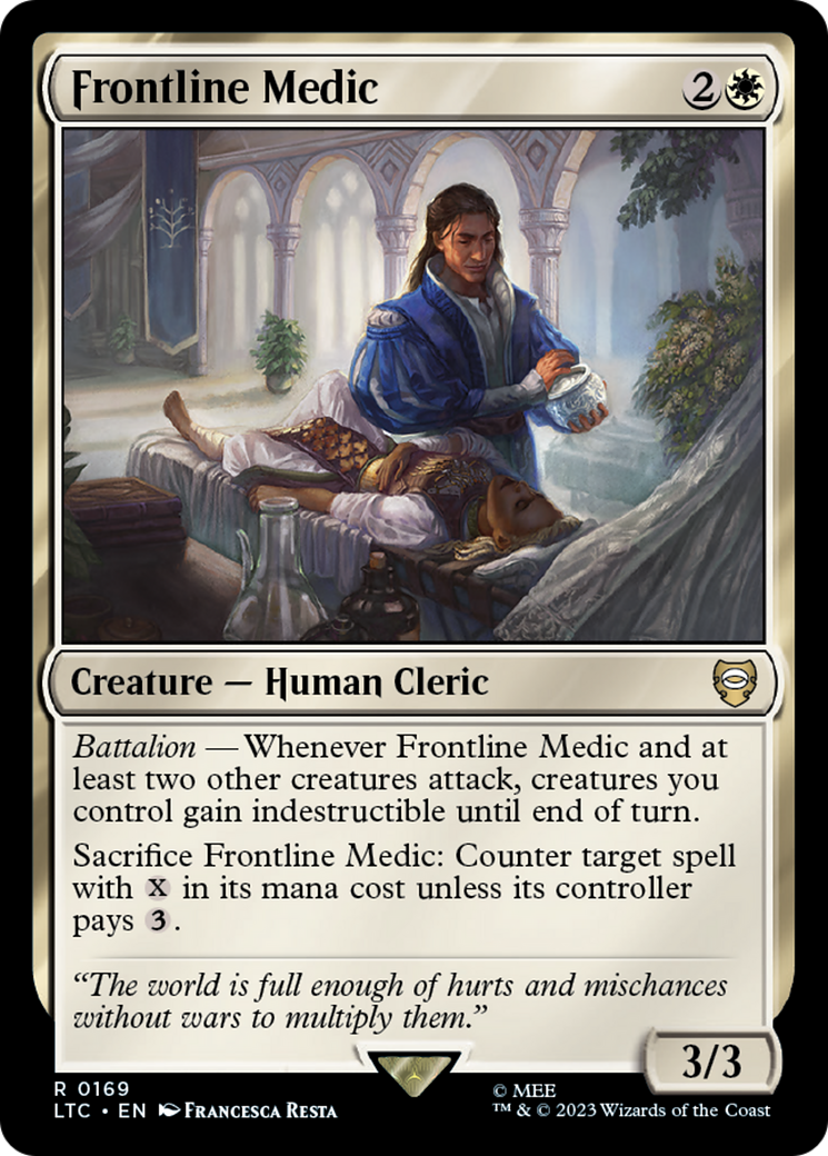 Médico de primera línea [El Señor de los Anillos: Tales of Middle-Earth Commander] 