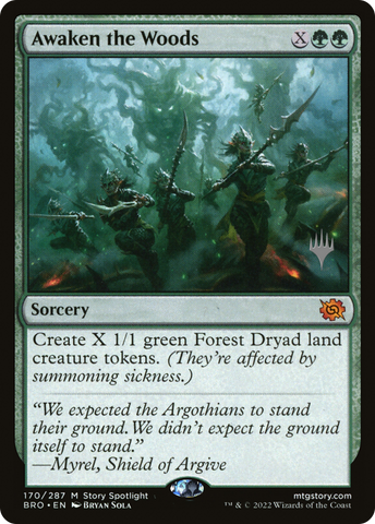 Awaken the Woods (Paquete promocional) [Promociones de The Brothers' War] 