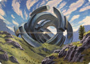 Tarjeta artística de Thran Portal [Serie de arte Dominaria United] 
