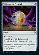 Talismán de la creatividad [Commander 2021] 
