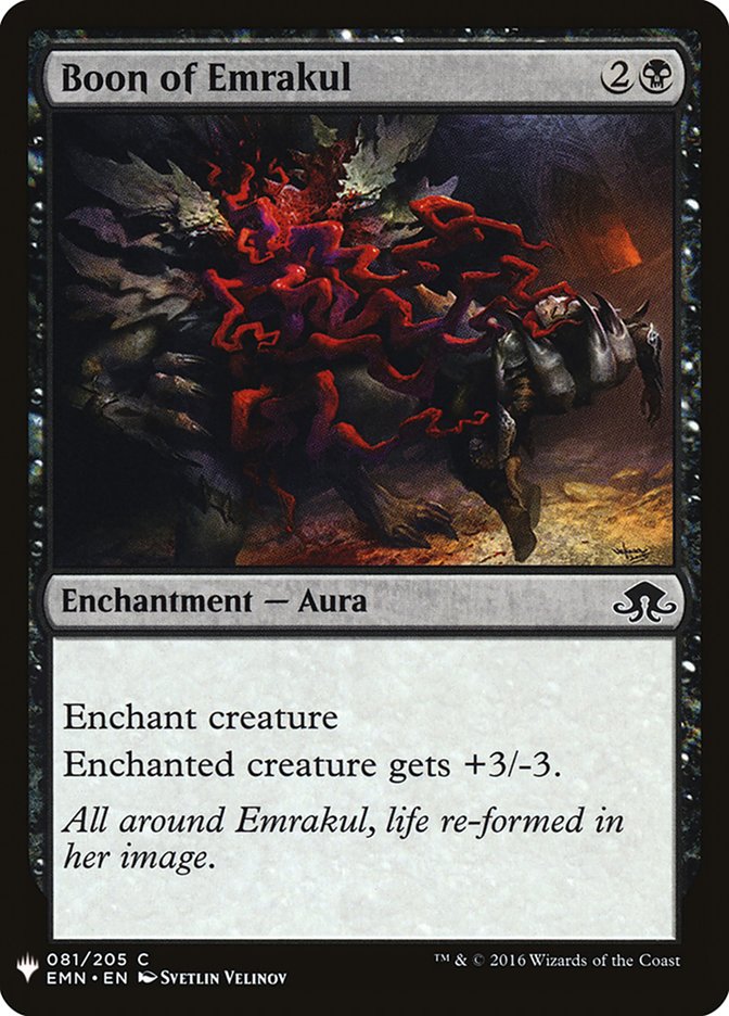 Bendición de Emrakul [Potenciador misterioso] 
