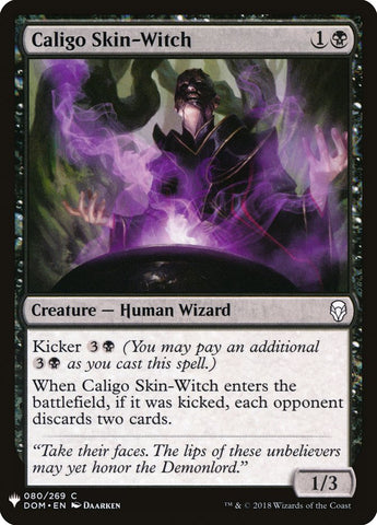 Caligo Skin-Witch [Refuerzo misterioso] 