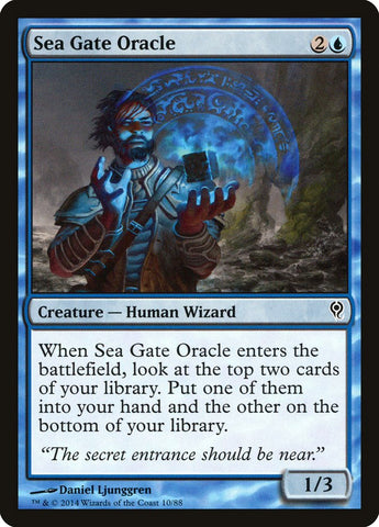 Oráculo de Sea Gate [Mazos de duelo: Jace contra Vraska] 