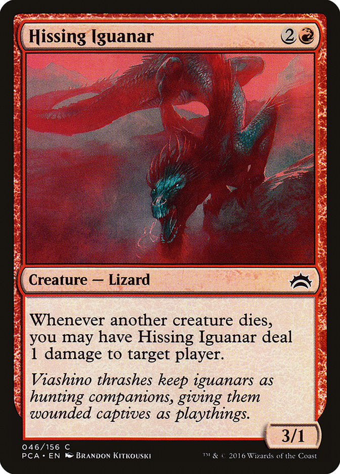 Iguanar sibilante [Antología Planechase] 