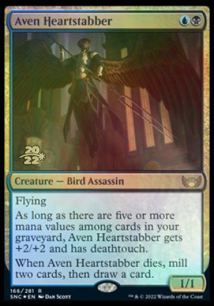 Aven Heartstabber [Streets of New Capenna Promociones de presentación] 