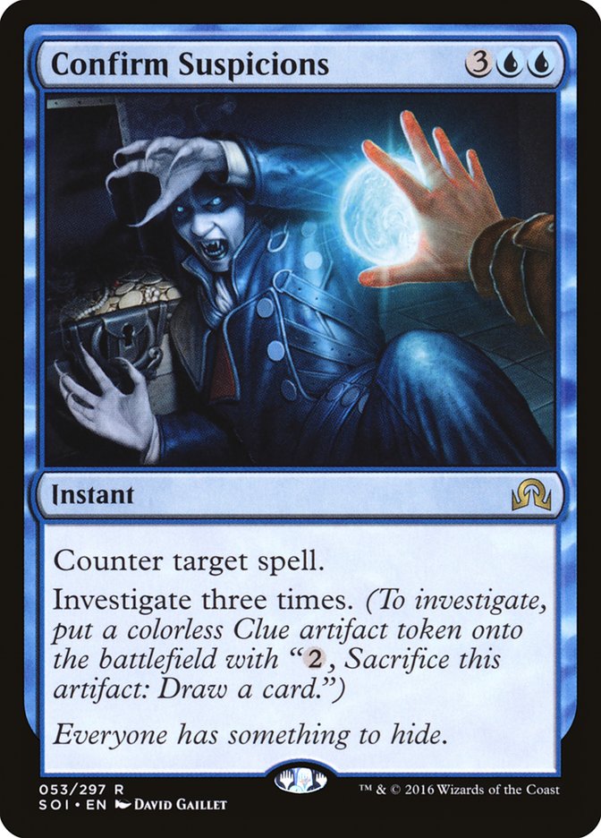 Confirmar sospechas [Sombras sobre Innistrad] 
