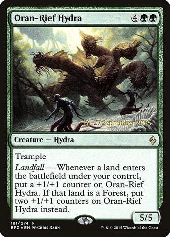 Oran-Rief Hydra [Promociones de presentación de Batalla por Zendikar] 