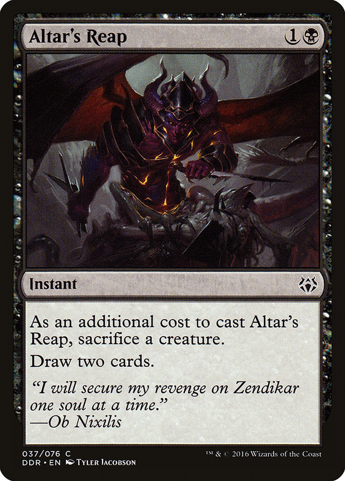 Altar's Reap [Mazos de duelo: Nissa contra Ob Nixilis] 